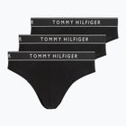 Slip da uomo Tommy Hilfiher Cotton Brief 3 pack black/black/black