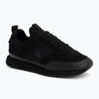 Scarpe da uomo Calvin Klein HM0HM02305 Retro Runner Sock triple black