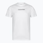 T-shirt da uomo Calvin Klein 000NM2748E Crew Neck classic white w/ blue nights