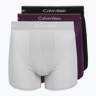 Boxer da uomo Calvin Klein LV00NB4394 Brief black/harbor mist/dark purple w/ dt
