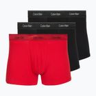 Boxer da uomo Calvin Klein LV00NB4575 Trunk black/goji berry/black