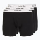 Boxer da uomo Calvin Klein LV00NB4731 Boxer Brief black w/ silver haze wbs