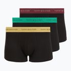 Boxer da uomo Tommy Hilfiger Trunk Metallic gold/burgundy/green