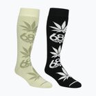 Calze da snowboard uomo 686 Huf 2 paia multicolor