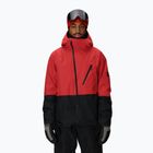 Giacca da snowboard uomo 686 Hydra Thermagraph true red colorblock