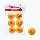 Palline da tennis per bambini Wilson Starter Tour Foam Tball 6 pezzi giallo WRZ259300