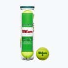 Palline da tennis per bambini Wilson Starter Play Green 4 pezzi giallo WRT137400