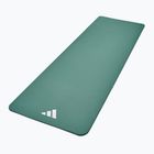 Tappetino fitness adidas Yoga 8 mm verde grezzo
