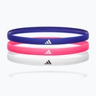 Fasce per la testa adidas Hairbands 3 pack lucid blue/lucid pink/white