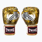 Guanti da boxe Twins Special Fancy FBGVL3-52 bianco/oro