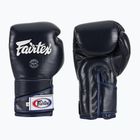Guantoni da boxe Fairtex Stylish Angular Sparring - Pollice bloccato blu