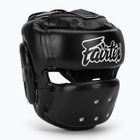 Casco da boxe Fairtex Full Face Protector nero