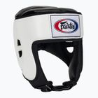 Casco da boxe Fairtex Muay Thai & Kickboxing Competition bianco
