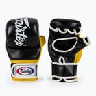 Guanti Fairtex Super Sparring Grappling nero/giallo