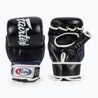 Guanti da grappling Fairtex Super Sparring nero/blu