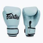 Guantoni da boxe in vera pelle Fairtex blu