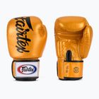 Guantoni da boxe dorati Fairtex Deluxe Tight-Fit