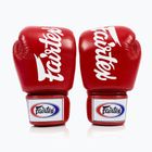 Guanti da boxe Fairtex Deluxe Tight-Fit rossi