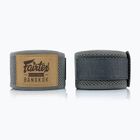 Fairtex Bendaggi elastici per boxe 455 cm grigio