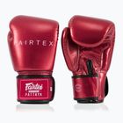 Guantoni da boxe Fairtex Metallic rosso