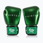 Guantoni da boxe Fairtex Metallic verde