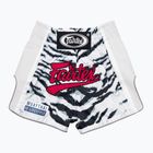 Pantaloncini da boxe Fairtex per bambini BSK2103 "White Tiger" bianco