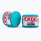 Bende da boxe YOKKAO Premium Handwrap blu cielo
