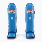 Protezioni per tibia e piede YOKKAO Matrix blue nobility