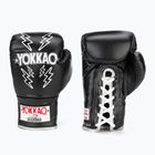 Guantoni da boxe da uomo YOKKAO Stadium Lace Up nero