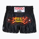 Pantaloncini da allenamento uomo YOKKAO Fighter KO Muay Thai black