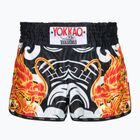 Pantaloncini da allenamento da uomo YOKKAO Dragon Muay Thai black/white