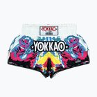 Pantaloncini da allenamento da uomo YOKKAO Tiger Family Muay Thai white