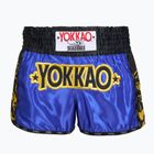 Pantaloncini da allenamento da uomo YOKKAO Original Muay Thai electric blue
