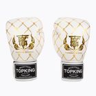 Guanti da boxe Top King Boxing Chain bianco/oro