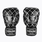 Guantoni da boxe Top King Boxing Chain nero/argento