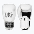 Top King Muay Thai Ultimate Air guantoni da boxe bianchi