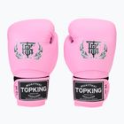 Guantoni da boxe rosa Top King Muay Thai Super Air
