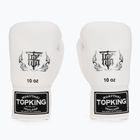 Guanti da boxe bianchi Top King Muay Thai Pro