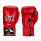 Guanti da boxe rossi Top King Muay Thai Pro