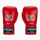 Guanti da boxe rossi Top King Muay Thai Pro