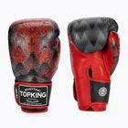 Guanti da boxe Top King Boxing Dragon rosso/nero