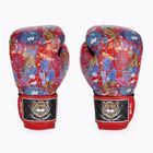 Guanti da boxe Top King Boxing Wild Tiger nero/rosso