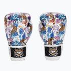 Guanti da boxe Top King Boxing Wild Tiger bianco/nero
