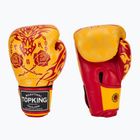 Top King Guanti da boxe Dragon giallo