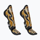 Protezioni per tibia e piede Top King Empower nero/oro