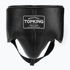 Top King Protezione pancia in vera pelle nera