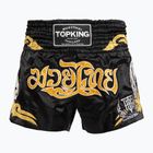 Pantaloncini da allenamento Top King Thai Boxe nero/oro