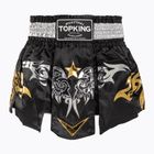Pantaloncini da allenamento Top King Thai Boxe nero/bianco/oro