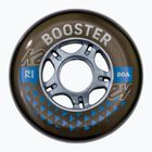 K2 Booster W/ ILQ 5 72 mm/82A ruote rollerblade 8 pezzi nero.