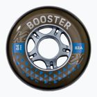 K2 Booster 84 mm/82A ruote rollerblade 4 pezzi nero.